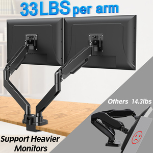 Jolly ขาตั้งจอแบบสปริงแก๊ส2ตัวสำหรับ VESA 100x100มม. พร้อม <span class=keywords><strong>USB</strong></span> - Product Image 5