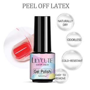OEM Etiqueta Privada Nail Art 7ml cutícula Protector piel cintas Peel Off líquido látex <span class=keywords><strong>esmalte</strong></span> de <span class=keywords><strong>uñas</strong></span> en gel - Product Image 1