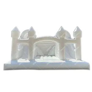 Надувной белый надувной батут надувной замок для детей день рождения свадьба для взрослых