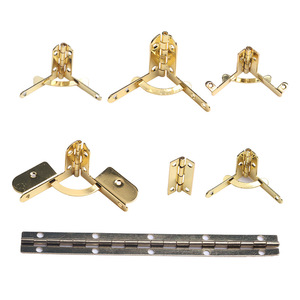The Second Button 7-Shaped Hinge 34x32mm 44x32mm 33x32mm 43x40mm 30x23mm 35x11mm 130x9mm Steel Box Packaging Hinges - Product Image 1