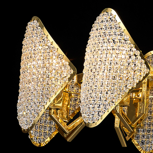 VH Đèn Chùm Pha Lê hậu hiện đại sáng tạo hạt dứa sang trọng biệt thự Đèn chùm sống phòng ngủ ăn uống lắp đặt Trần - Product Image 6