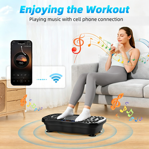 Plataforma <span class=keywords><strong>Vibratoria</strong></span> Eléctrica RS con ABS para Ejercicio <span class=keywords><strong>en</strong></span> Casa, Máquina para Moldear el Cuerpo y Perder Grasa Abdominal - Product Image 6