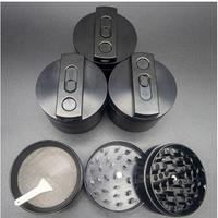 Grinder électrique 3 en 1, Rechargeable, avec briquet, broyeur de chanvre, pour tabac, modèle, vente en gros