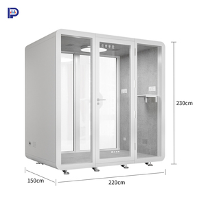 Cabina di telefono per ufficio prefabbricato per la vendita mobili per ufficio cabina di telefono portatile <span class=keywords><strong>Studio</strong></span> con divano, ufficio, mobili per ufficio - Product Image 1