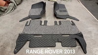 Usine chinoise 7D tapis de sol de voiture antidérapant résistant à l'usure couleur épissure cuir 2013 Range Rover accessoire intérieur