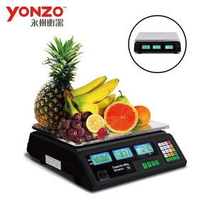 <span class=keywords><strong>35kg</strong></span> 가격 계산 디지털 저울, 슈퍼마켓에서 과일 및 채소 무게 측정용 - Product Image 2