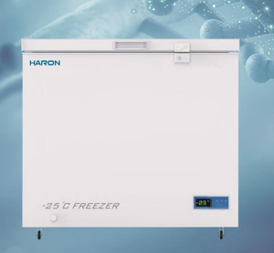 25 ° Congélateur horizontal à basse température, petit modèle 226L 358L 508L, congélateur commercial à coffre profond, réfrigérateur de laboratoire - Product Image 1