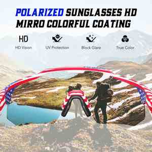 Gafas de Sol Deportivas Unisex Personalizadas, Irrompibles, para Ciclismo y Softbol, Lentes TAC de Alta Calidad, Polarizadas, UV400, para Bicicleta de Montaña, Running - Product Image 6