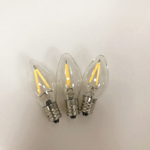Promotion exceptionnelle : Ampoules LED à filament 0,6 W 1 W, <span class=keywords><strong>culot</strong></span> C7 E12 E14, lumière LED nocturne à 360 degrés, petite <span class=keywords><strong>ampoule</strong></span> bougie - Product Image 3