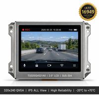 Modul LCD TFT 2.0 Inci Merek TMK Keandalan Tinggi 320x240 QVGA IPS 350 Nits LED RGB 21 PIN Komponen Dasar Terintegrasi untuk Kamera Dasbor Mobil