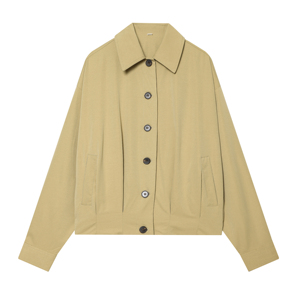 Abrigo informal de manga larga con un solo botón para mujer, transpirable, ligero, para uso diario, primavera-verano - Product Image 1