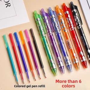Multicolore refilabile materiale plastico per refilare <span class=keywords><strong>penne</strong></span> firmate per studenti 0.5mm <span class=keywords><strong>penne</strong></span> Gel per scrittura per uso ufficio e scuola - Product Image 4