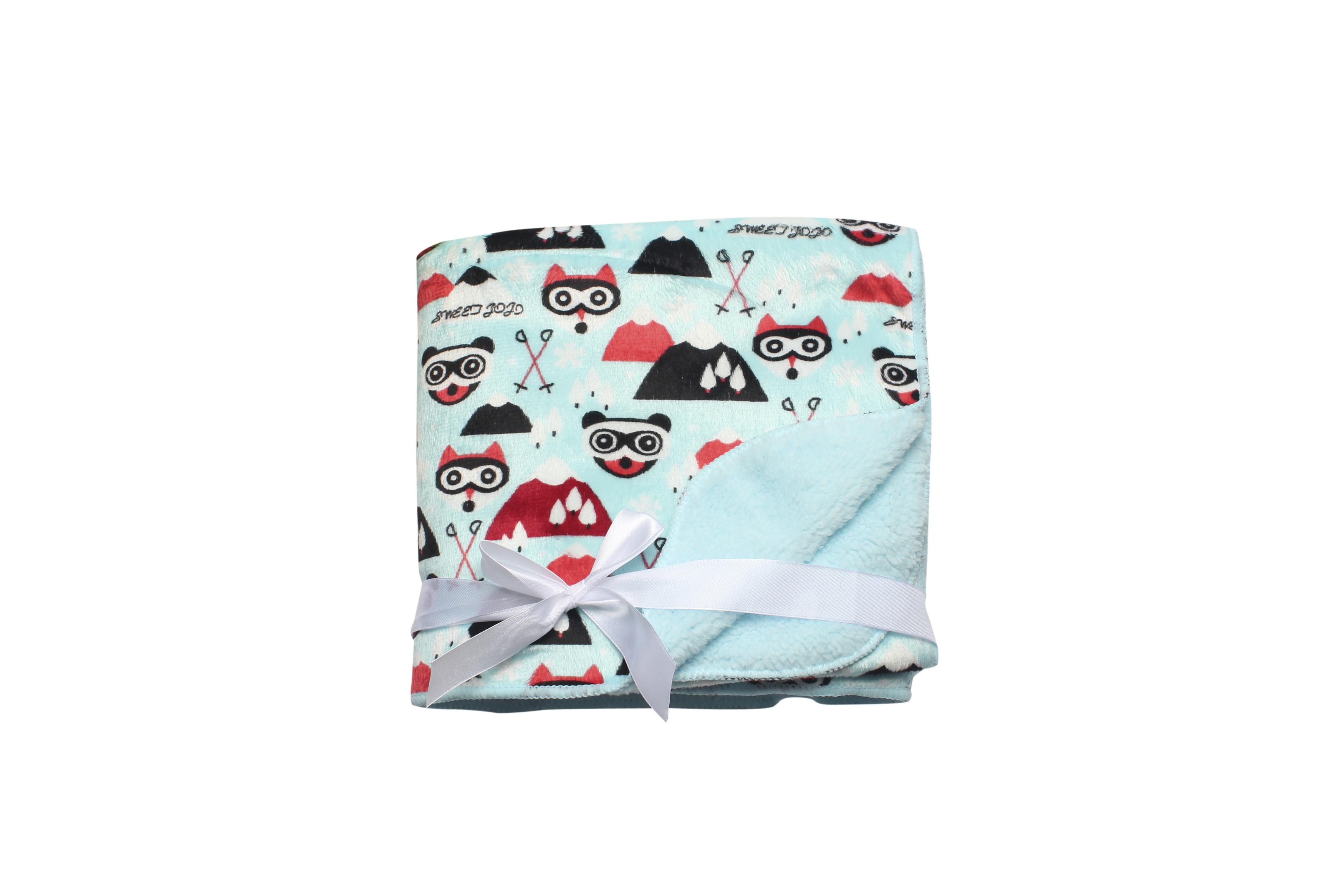light blue panda