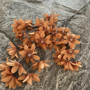 Flores Multicolor y <span class=keywords><strong>de</strong></span> <span class=keywords><strong>Café</strong></span> Oscuro Artificiales Lirio Salvaje <span class=keywords><strong>de</strong></span> Tallo Largo para Decoración <span class=keywords><strong>de</strong></span> Bodas con Flores Artificiales Premium - Product Image 1