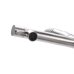 Penjualan Terbaik 304 baja tahan karat wastafel dapur tekanan rendah terbaik keran kuningan tarik keluar keran Mixer dapur - Product Image 5