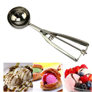 Eco-Friendly Cookie for <b>Baking</b> 3Pcs Stainless Steel Ice Cream Scoop Set - Product Image 6