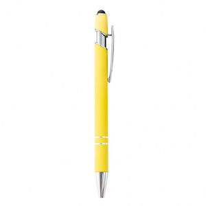 Stylo publicitaire personnalisé en métal avec pointe tactile, largeur d'écriture 0,5 mm, style professionnel/sportif, idéal pour cadeaux promotionnels - Product Image 4