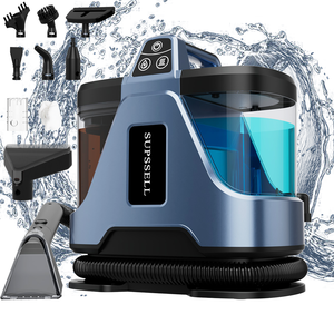 2025 Hot Bán Ướt Và Khô Trọng Lượng Nhẹ Máy Hút Bụi Thảm Sạch Hơn Hơi Nước Tại Chỗ Sạch Hơn Cho Xe Hộ Gia Đình Khách Sạn Sofa Sàn Gạch - Product Image 1