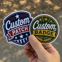 Parches Bordados Personalizados con Logotipo, Apliques Termoadhesivos o para Coser en Ropa, Gorras y Bolsos, Proveedor de Fábrica al por Mayor