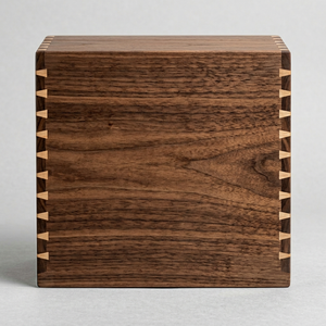 Boîte de rangement en bois <span class=keywords><strong>rustique</strong></span> vintage avec couvercle à charnières pour objets précieux, bijoux et décoration intérieure - Bois de pin naturel écologique - Product Image 2