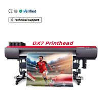 Impresora de Inyección de Tinta Eco Solvente Roland XF-640 Usada, Impresora de Gran Formato para Papel Tapiz con Dos Cabezales DX7 para Materiales Flexibles