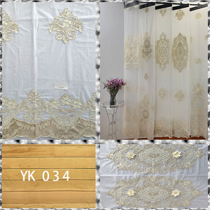 Sheer <strong>Curtains</strong> Factory, <strong>Turkey</strong> Latest <strong>Curtain</strong> Fabric, Lace Window Embroidered <strong>Curtains</strong> Voile/ - Product Image 2