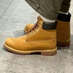 2025 Trending Classic Design Luxury Outdoor Hiking Boots Rhubarb Waterproof Rubber Insole Genuine Leather White Land - Product Image 6