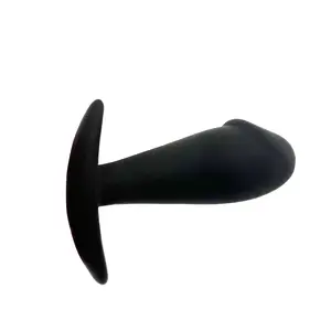 Wearable anchor anal plug pure silica gel to simulate the development of anal plug in the back of the penis