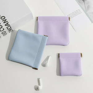 Monedero Portátil de Piel Sintética Unisex, Bolsa para Auriculares, Organizador de Audífonos, Mini Bolsa para Cosméticos, Lápiz Labial y Monedas, Venta al Por Mayor - Product Image 6