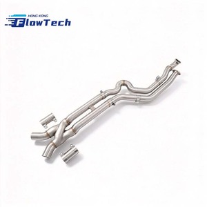 FlowTech T304 Stainless Steel High Performance Mid Pipe with Z-Pipe for BMW M3/<b>M4</b> G80/G82 S58 3.0T – Direct <b>Bolt</b>-On - Product Image 6