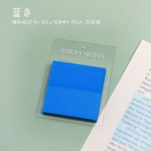 High Quality <b>Transparent</b> PET Memo Pads Customizable Self-Adhesive Waterproof Pocket <b>Stickers</b> School Use Promotion - Product Image 4