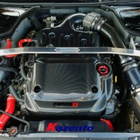 Pour 2003-2006 Nissan 350Z Z33 capot avant couvercle de moteur en Fiber de carbone