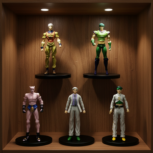 ฟิกเกอร์อนิเมะโจโจ้แอดเวนเจอร์ ดีไซน์ใหม่ 7 แบบ คุโจ โจทาโร่ คากิอิน โนเรียกิ ตัวละครอนิเมะ ของตกแต่ง - Product Image 2