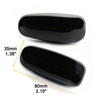 Clignotants latéraux dynamiques à LED pour voitures Mercedes-Benz Classes E, C, CLK, SLK (W210, W202, W208, R170) et Vito (W638)