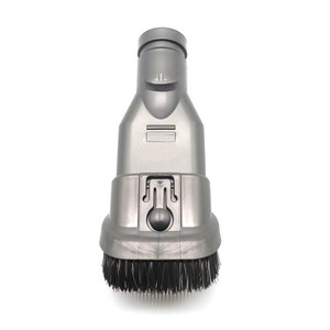 Cabezal de cepillo 2 en 1, boquilla gris plateada para aspiradora, accesorio de limpieza del hogar - Product Image 2