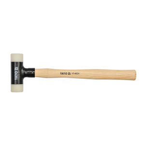Yato Nylon Mounting Hammer 4624 Wood Handle Floor <b>Tile</b> Installation Tool - Product Image 1