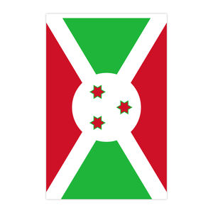 Fabricante al por mayor banderines de la bandera de <span class=keywords><strong>Burundi</strong></span> 14*21CMSize y patrón Impresión digital en poliéster o seda para decoraciones - Product Image 2