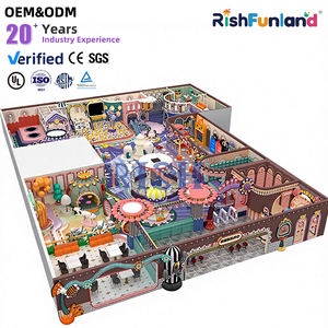 Parque de Atracciones de Diseño Moderno, Piscina de Pelotas Grande, Equipos de Parque de Diversiones, Equipos de Juego, Parques Infantiles Interiores para Niños - Product Image 1