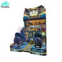 Machine de jeu d'arcade de simulation de tir à l'arme à feu et de course à cheval pour 2 joueurs, à monnayeur, en gros