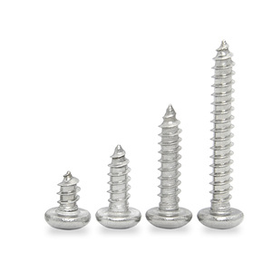 Tornillos Autorroscantes de Acero Inoxidable 304, Cabeza Plana, M2 M3 M5 M6, Resistentes a la Corrosión, para Uso en la Industria de la Construcción - Product Image 2