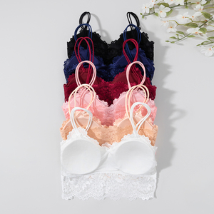 IBGUH 8899 femmes mode sans fil Bralette dentelle beauté dos brassier Sexy Sport débardeur <span class=keywords><strong>soutien</strong></span>-<span class=keywords><strong>gorge</strong></span> sans couture respirant crochet fermeture - Product Image 5