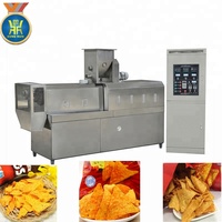 Nouvelle ligne de production d'extrusion pour chips triangulaires frites, équipement de transformation pour chips tortillas et nachos