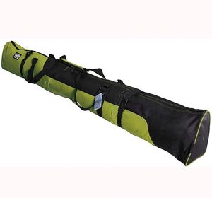 Sac de ski rembourré, sac à roulettes pour équipement de ski avec fermeture éclair robuste bidirectionnelle et sangles de compression, disponible en 11 couleurs - Product Image 5