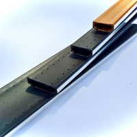 Barre verticale coulissante moderne en acier inoxydable ROCK pour fenêtre PVC, décoration de salon et de maison