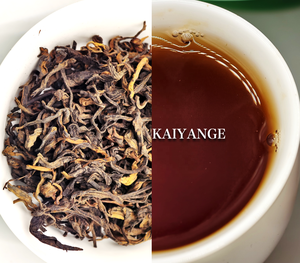 KAIYANGE Vente en gros de thé Pu-erh mûr de bonne qualité MENGHAI, naturellement fermenté, arôme bois de <span class=keywords><strong>camphre</strong></span>, thé Pu-erh mûr compressé - Product Image 4