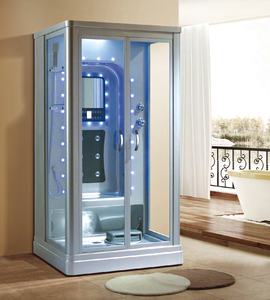 Modern lüks akrilik küvet islak buhar köşe duş odası bilgisayar kontrol paneli bütünsel buhar sörf masaj Sauna odası tipi - Product Image 2