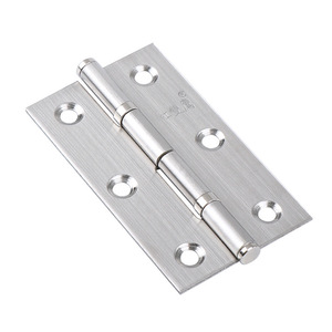Charnière en acier inoxydable, ouverture à 180 degrés, 4 trous, design minimaliste pour armoire, placard, fenêtre - Product Image 4