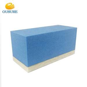 Spugna lucidante per auto, tampone in feltro rivestito, blocco per finitura vetri, spugna cristallina per rimozione olio dai vetri, strumento per lucidatura auto - Product Image 4