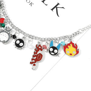 Brazalete de Anime Japonés con Personajes de Ogino <span class=keywords><strong>Chihiro</strong></span>, Sin Rostro, Clásico de Anime, El Viaje de <span class=keywords><strong>Chihiro</strong></span> y <span class=keywords><strong>Totoro</strong></span>, Servicio de Entrega de Kiki - Product Image 5