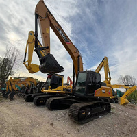 Excavatrice sur chenilles SANY SY235H d'occasion, 23,5 tonnes, avec ligne hydraulique auxiliaire, également disponible : SANY SY215, SY245H, à vendre